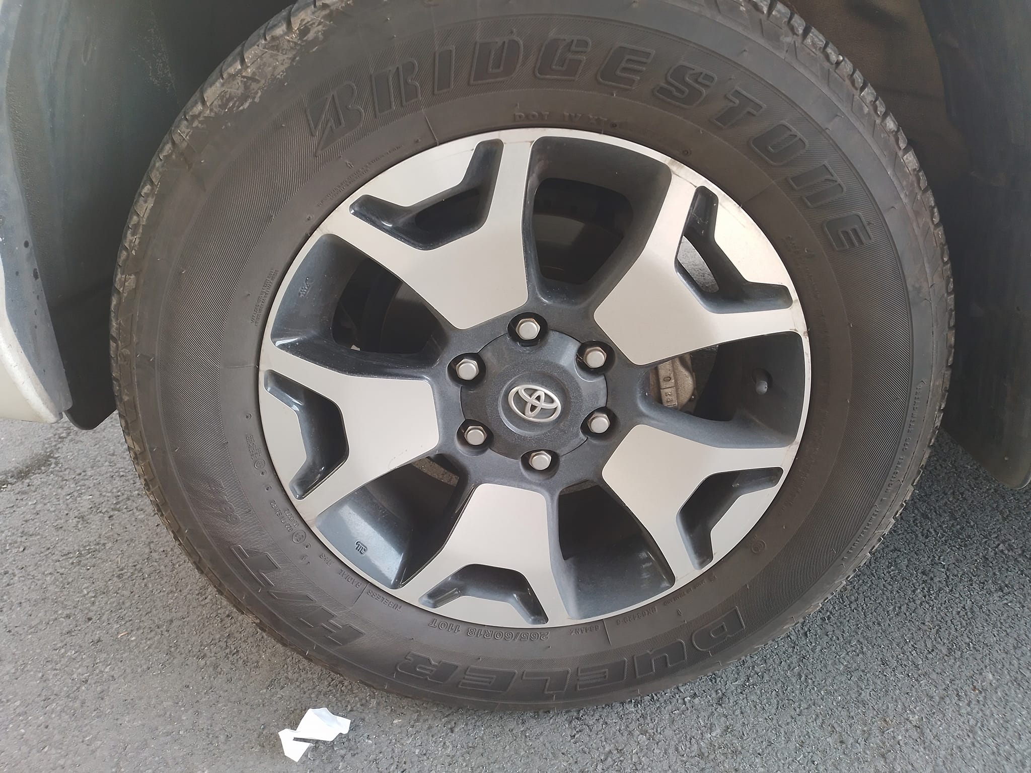 Mâm lazang Toyota Hilux 2018-2019 18  inch 265/60R18