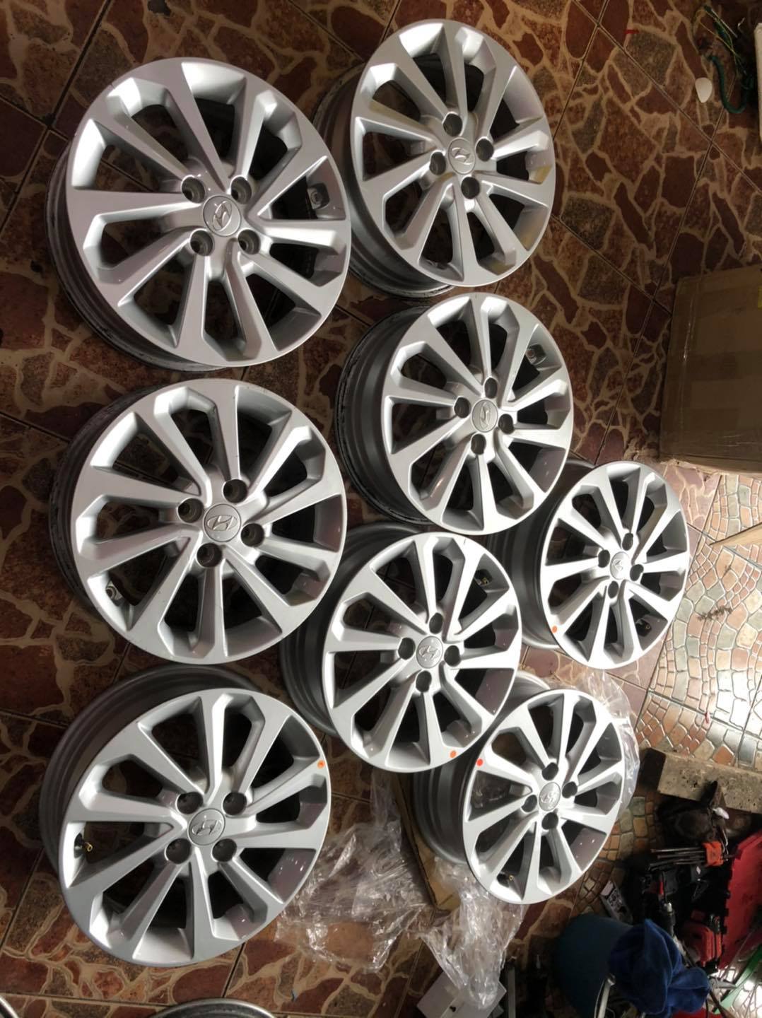 Tìm hiểu nhiều hơn 91 mâm xe i10 cũ siêu đỉnh 25 Lazang sắt Vành sắt 14 inch chính hãng tháo xe Hyundai Grand i10