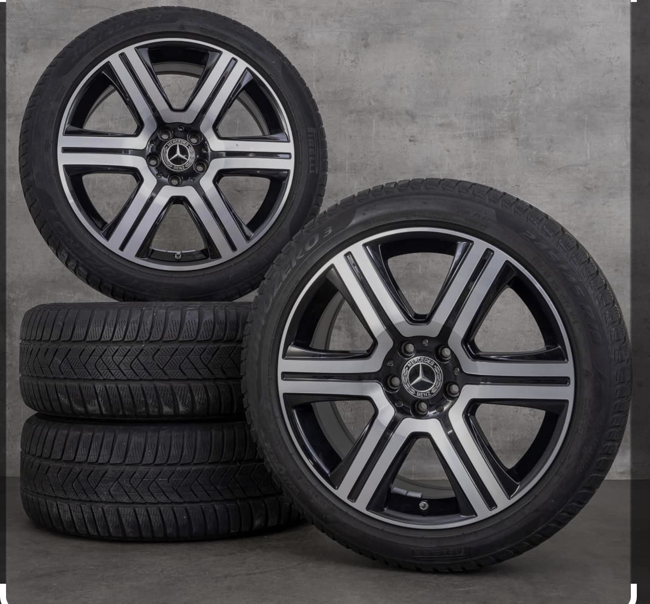 Mâm lazang Mercedes GLC200 2019-2023 19 inch lốp 235/55R19