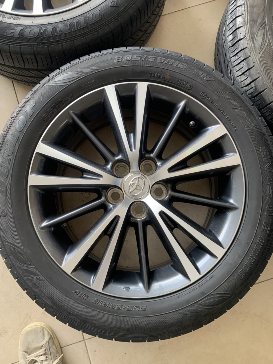 Mâm lazang Toyota Corolla Altis 2018-2020 2.0V  16 inch 205/55R16